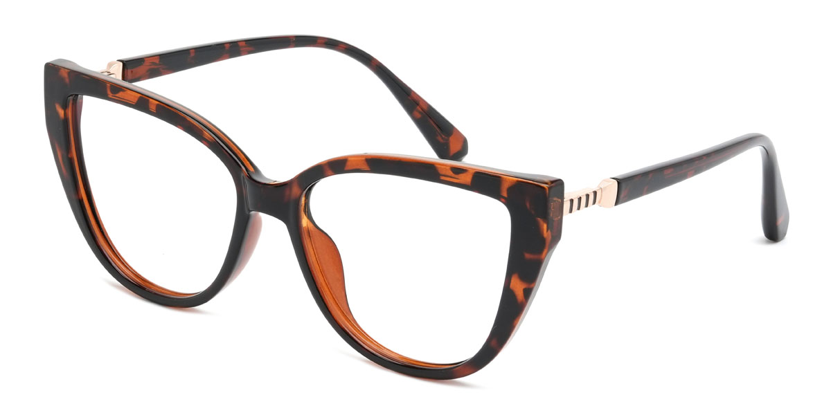 Tortoiseshell Gardenia Glasses - Cat Eye Glasses