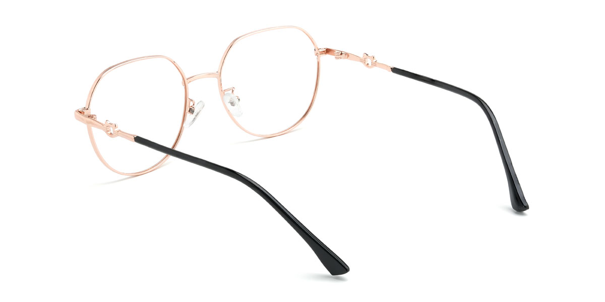 Black Larissa Glasses - Oval Glasses