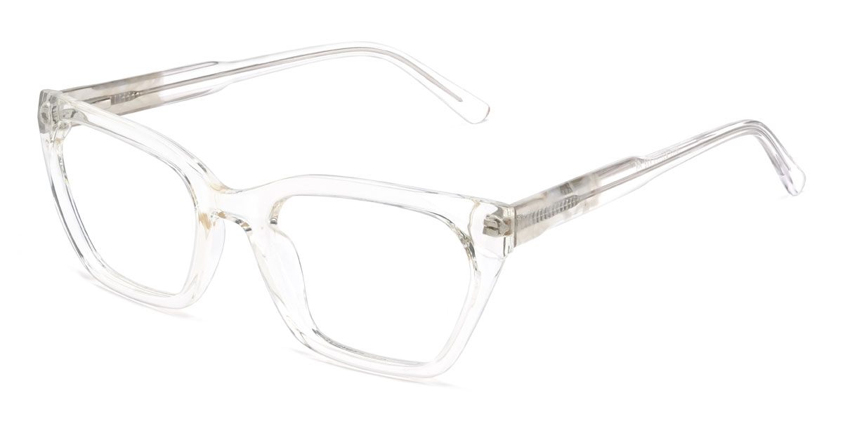 Clear Kelly Glasses - Rectangle Glasses
