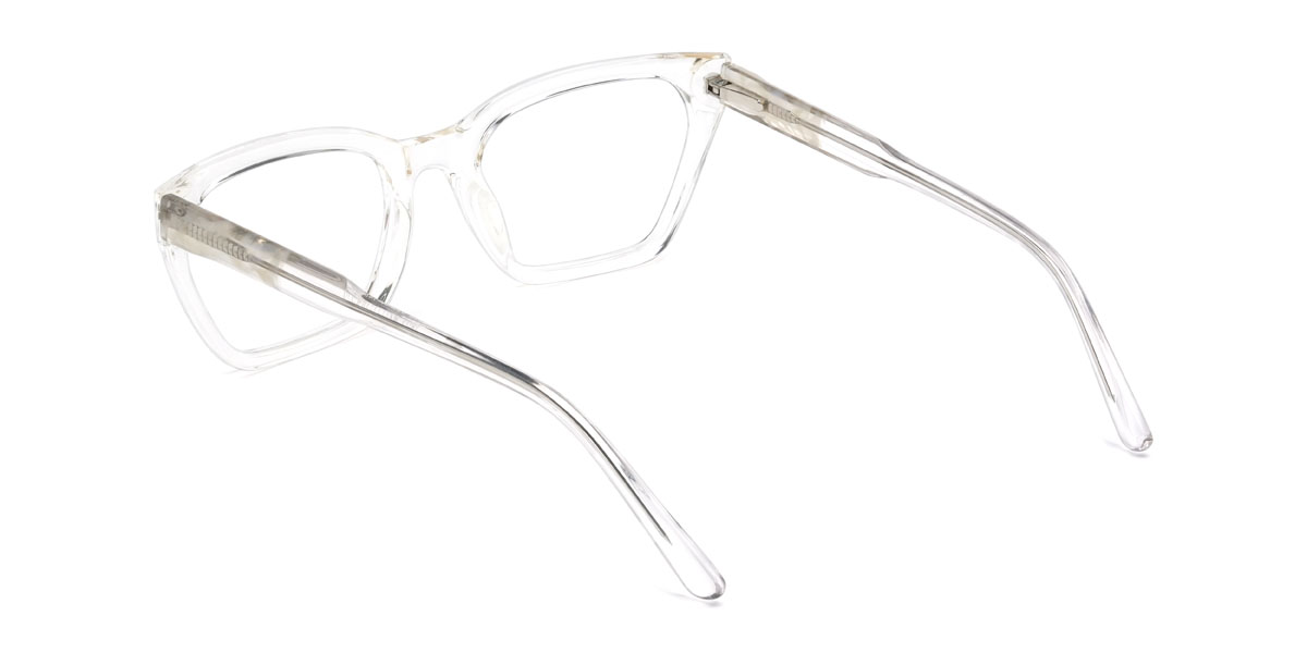 Clear Kelly Glasses - Rectangle Glasses