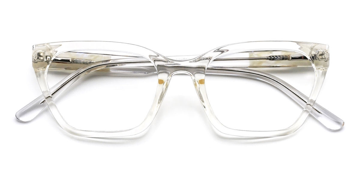 Clear Kelly Glasses - Rectangle Glasses
