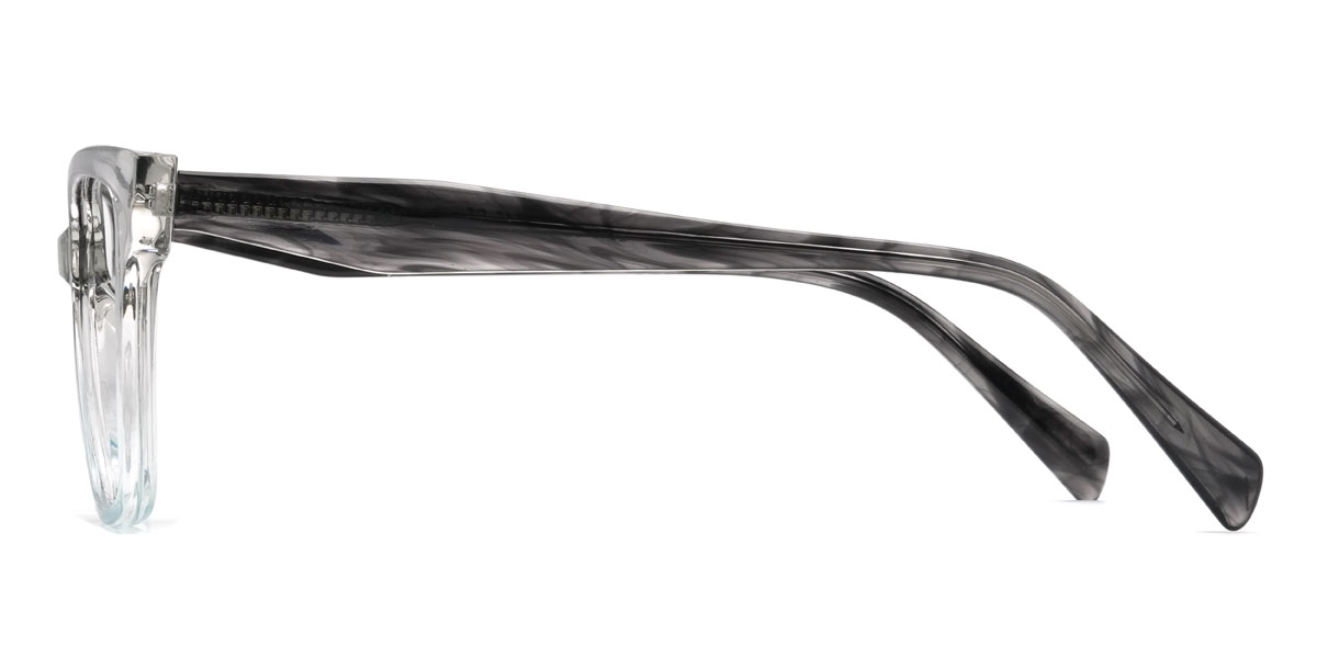 Gradient Grey Harris Glasses - Rectangle Glasses