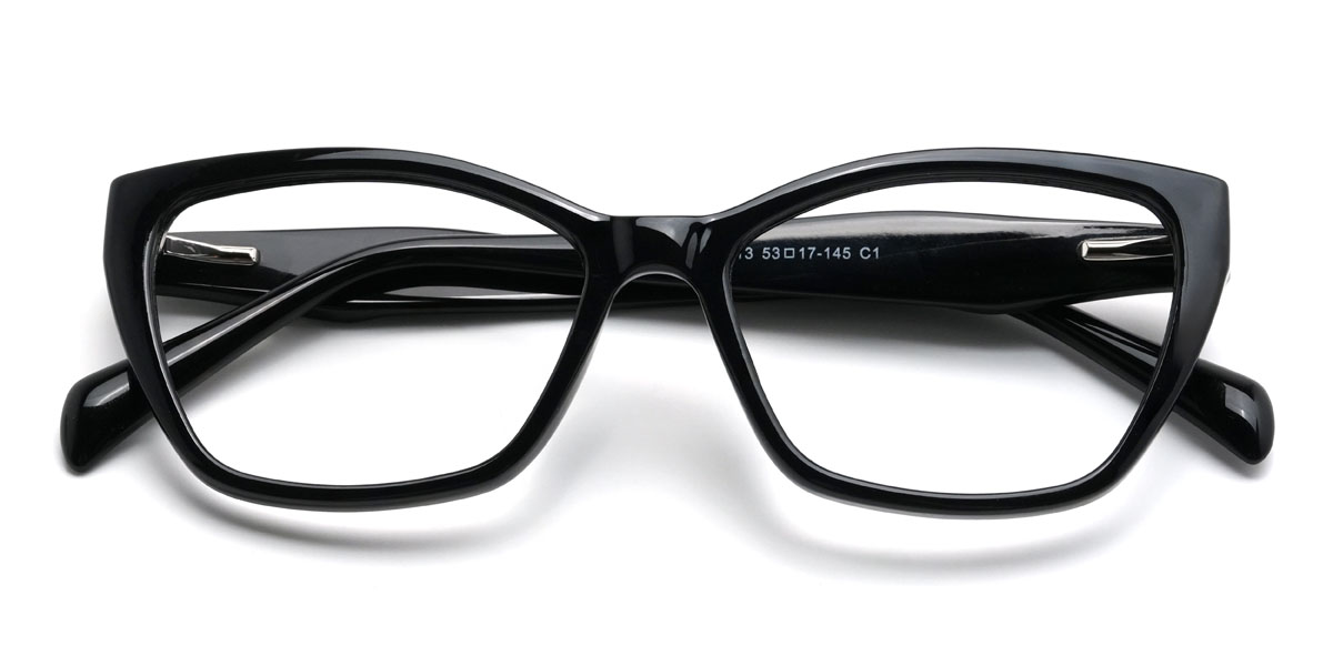 Black Irena Glasses - Cat Eye Glasses