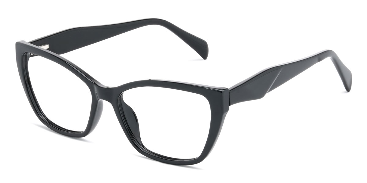 Black Irena Glasses - Cat Eye Glasses