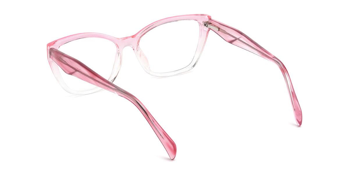 Gradient Pink Irena Glasses - Cat Eye Glasses