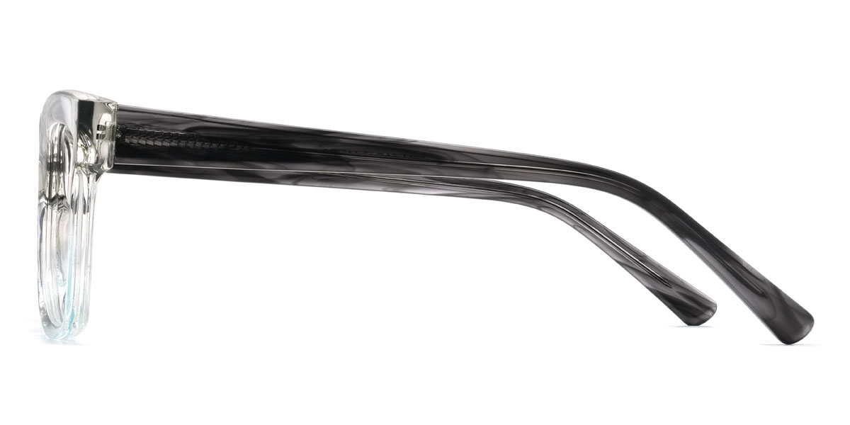 Gradient Grey Floria Glasses - Cat Eye Glasses