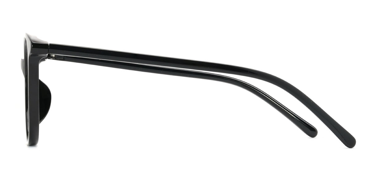 Black Quintin Glasses - Oval Glasses