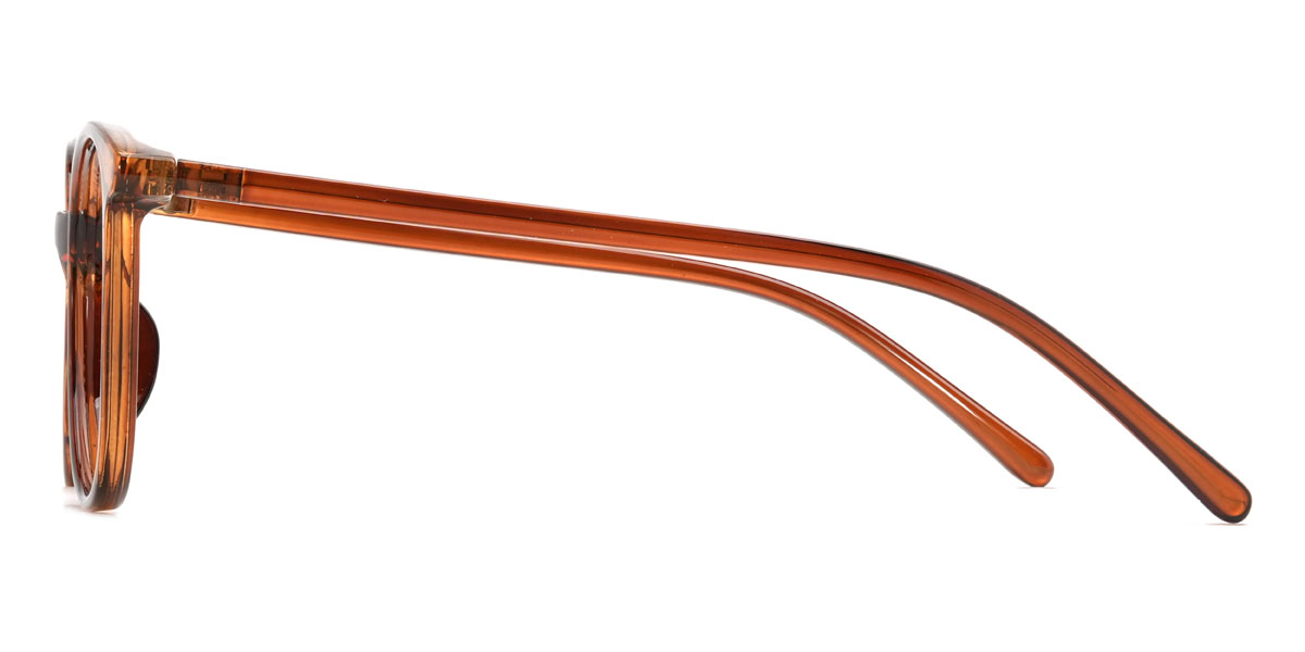 Brown Quintin Glasses - Oval Glasses