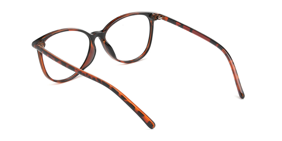 Tortoiseshell Quintin Glasses - Oval Glasses