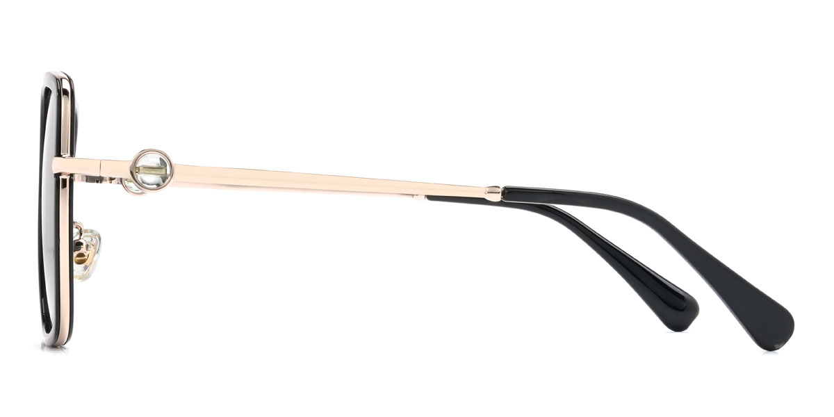 Black Grey Sonia Glasses - Square Sunglasses