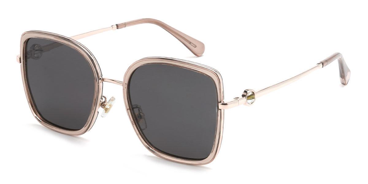 Tawny Grey Sonia Glasses - Square Sunglasses
