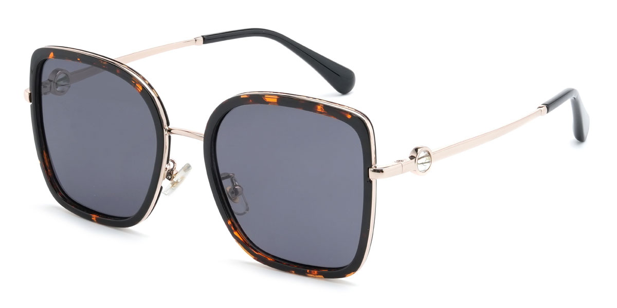 Carey Gris Sonia Gafas - Square Sunglasses