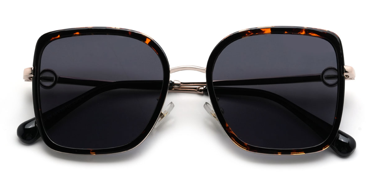 Carey Gris Sonia Gafas - Square Sunglasses