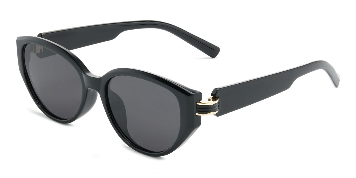 Black Grey Wendi Glasses - Cat Eye Sunglasses