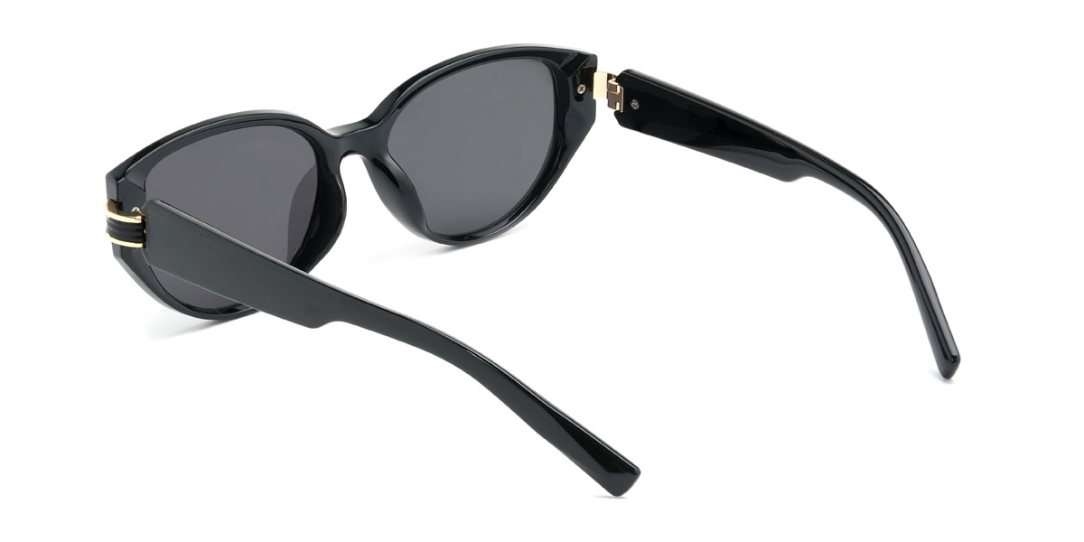 Black Grey Wendi Glasses - Cat Eye Sunglasses
