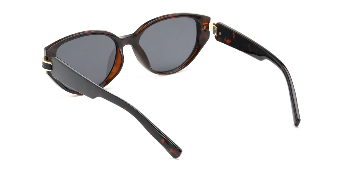 Tortoiseshell Grey Wendi Glasses - Cat Eye Sunglasses