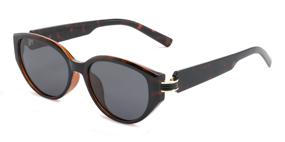 Tortoiseshell Grey Wendi Glasses - Cat Eye Sunglasses