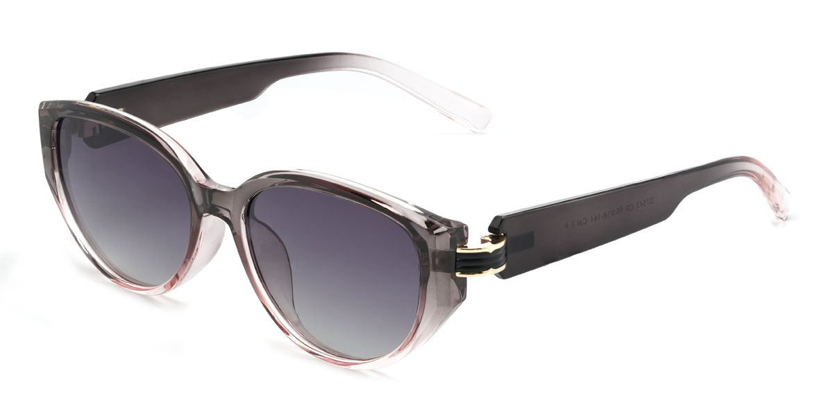 Szürke rózsaszín Gradual Purple Wendi Szemüveg - Cat Eye Sunglasses