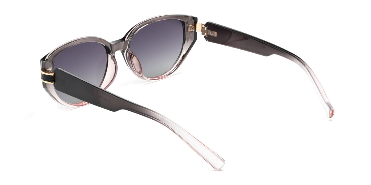 Szürke rózsaszín Gradual Purple Wendi Szemüveg - Cat Eye Sunglasses
