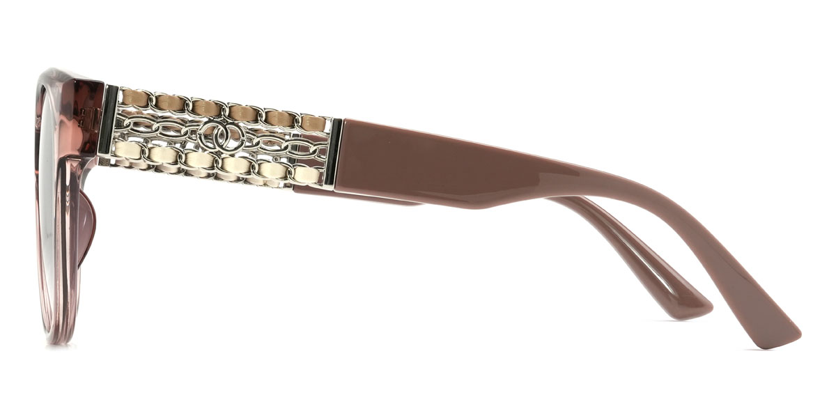 Rosa Lila Rosa Ksenija Brille - Square Sunglasses