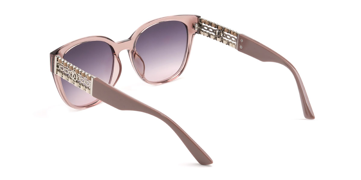 Rosa Lila Rosa Ksenija Brille - Square Sunglasses