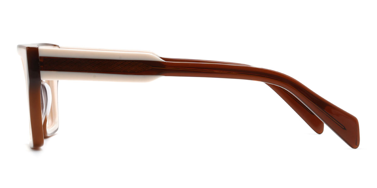 Brown Luciana Glasses - Rectangle Glasses