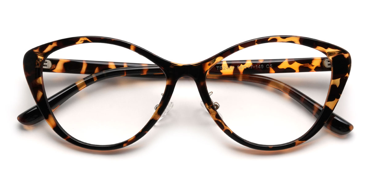 Tortoiseshell Jaden Glasses - Cat Eye Glasses