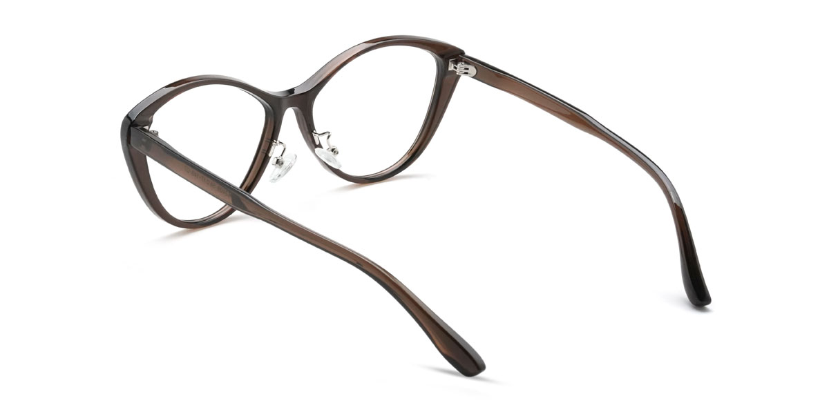 Brown Jaden Glasses - Cat Eye Glasses