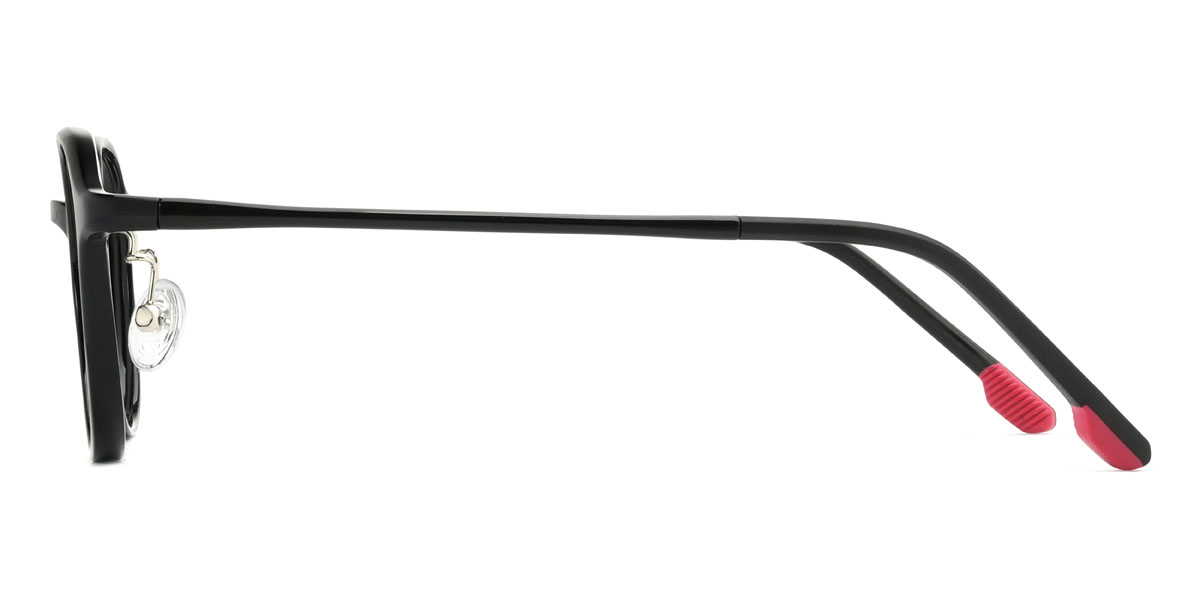 Black Andres Glasses - Oval Glasses