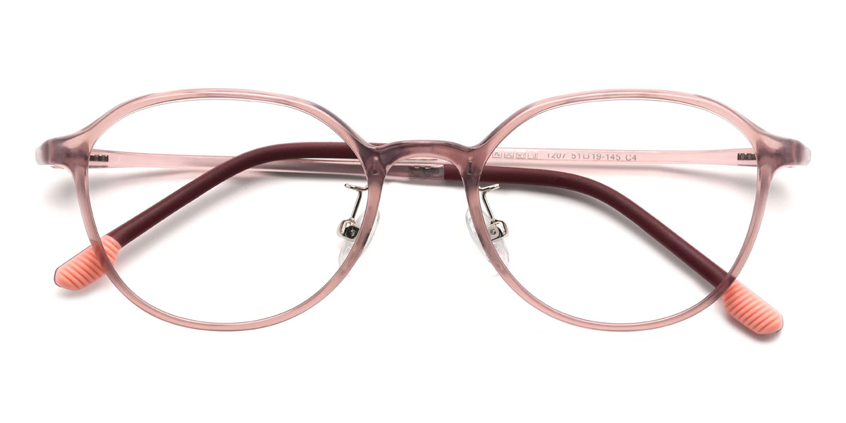 Purple Andres Glasses - Oval Glasses