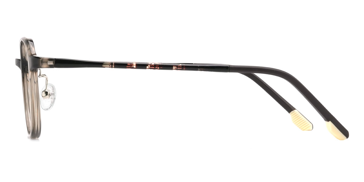 Brown Andres Glasses - Oval Glasses