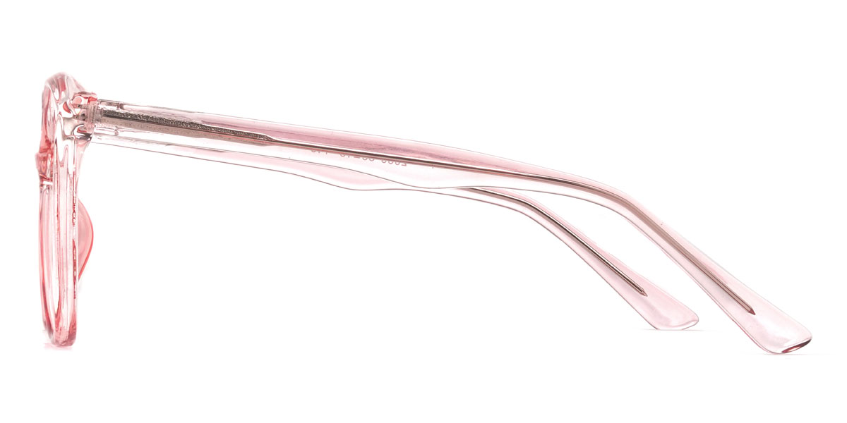 Light Pink Danni Glasses - Square Glasses