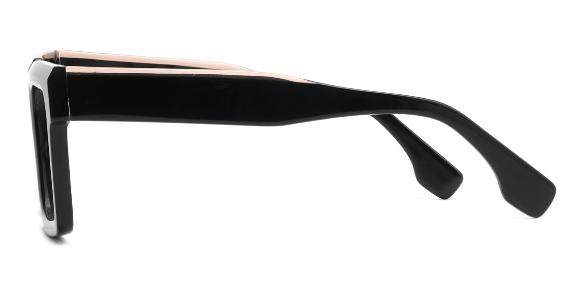 Black Oswald Glasses - Rectangle Glasses
