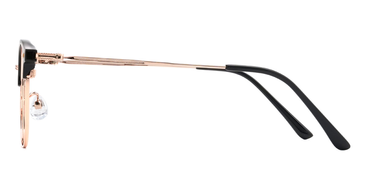 Black Devonte Glasses - Square Glasses