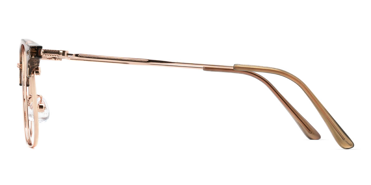 Brown Devonte Glasses - Square Glasses