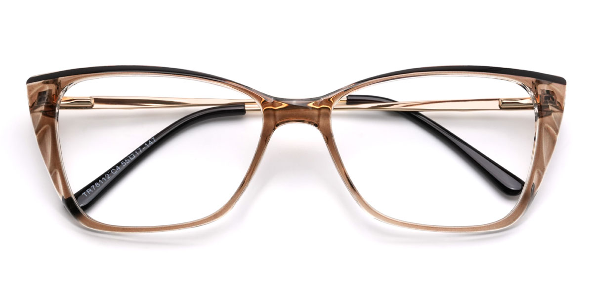 Brown Jerry Glasses - Rectangle Glasses
