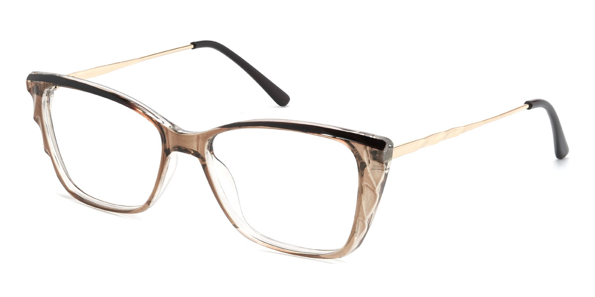 Brown Jerry Glasses - Rectangle Glasses