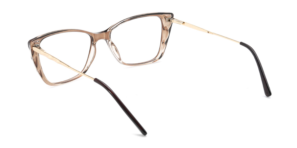 Brown Jerry Glasses - Rectangle Glasses