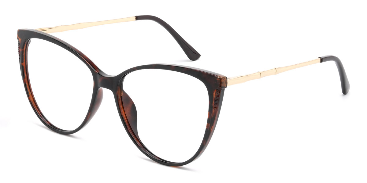 Tortoiseshell Elaina Glasses - Cat Eye Glasses