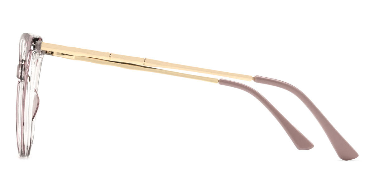 Cassis Purple Elaina Glasses - Cat Eye Glasses