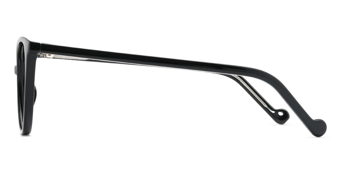 Black Francie Glasses - Cat Eye Glasses