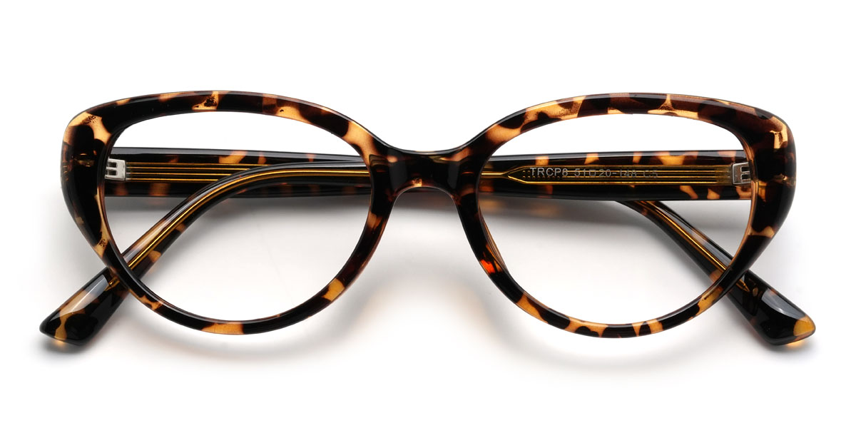 Tortoiseshell Xandra Glasses - Cat Eye Glasses