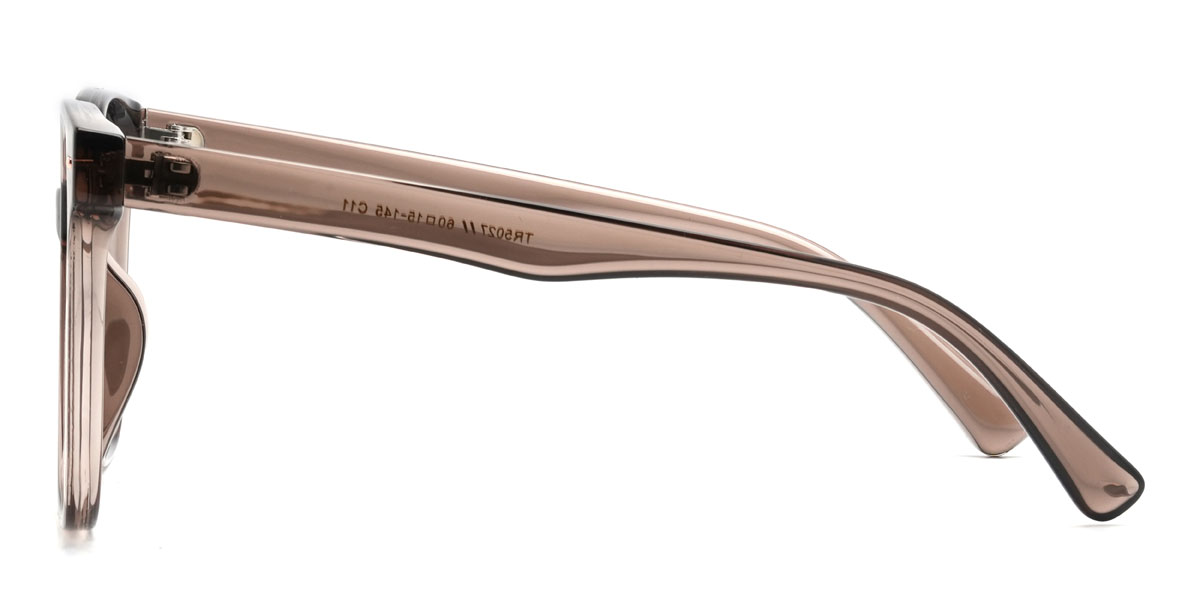 Brown Alessia Glasses - Square Glasses