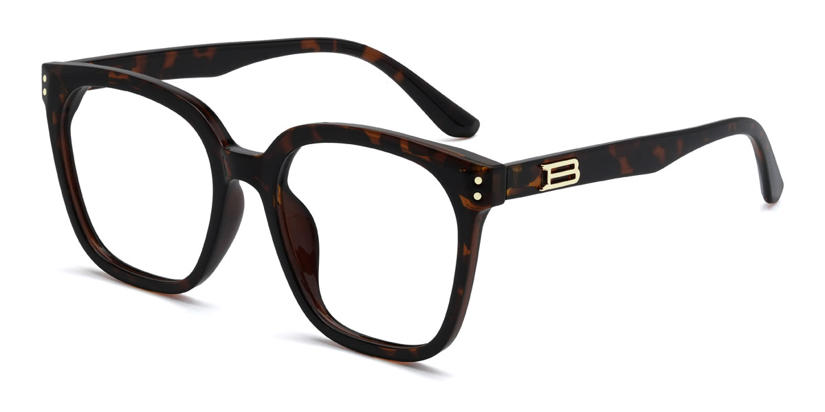 Tortoiseshell Quigley Glasses - Square Glasses