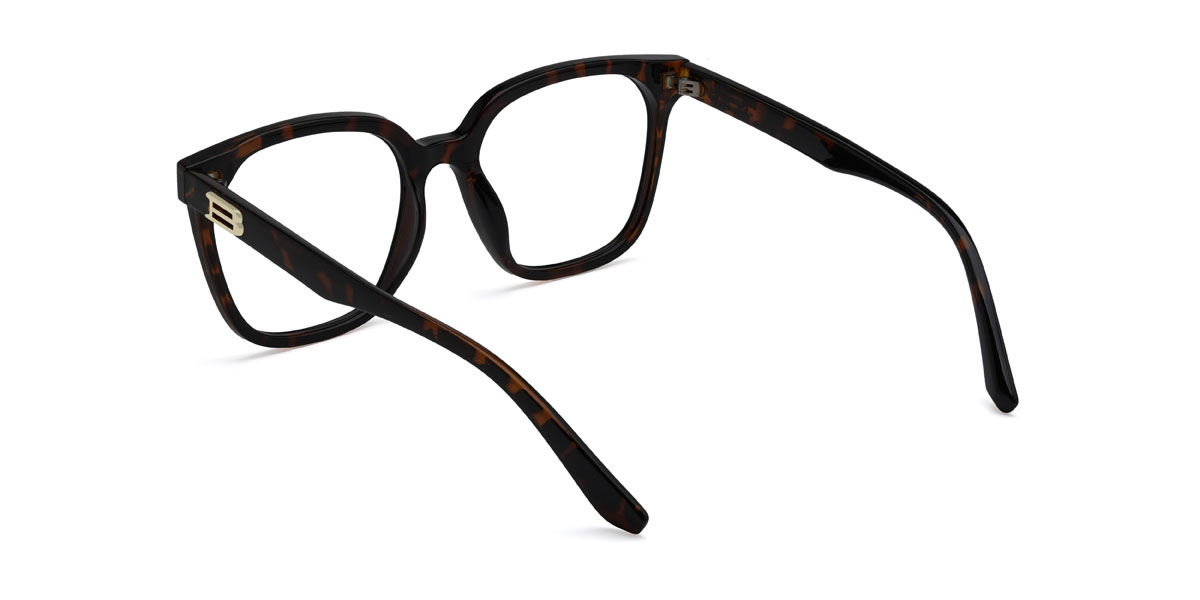 Tortoiseshell Quigley Glasses - Square Glasses