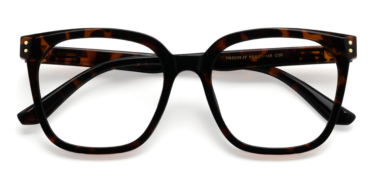 Tortoiseshell Quigley Glasses - Square Glasses