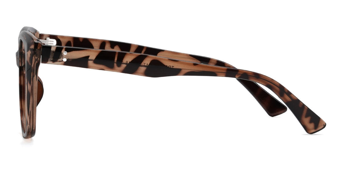 Tortoiseshell Caiden Glasses - Rectangle Glasses