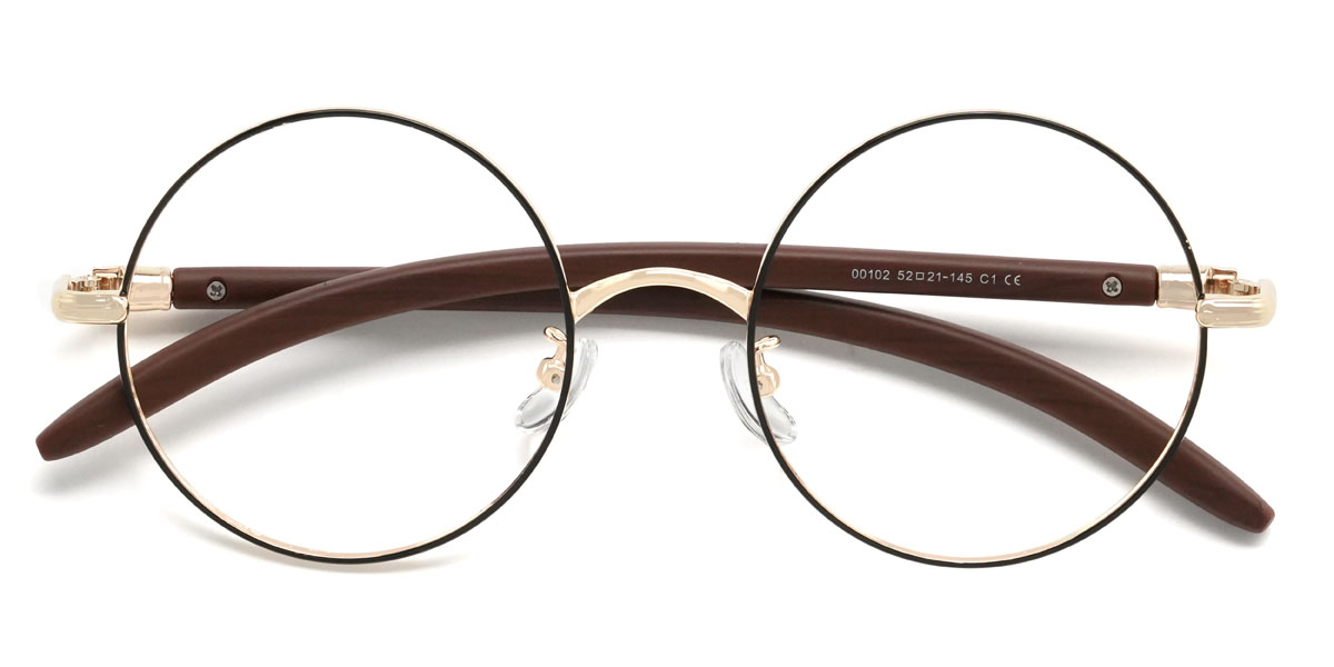 Black Giovanni Glasses - Oval Glasses