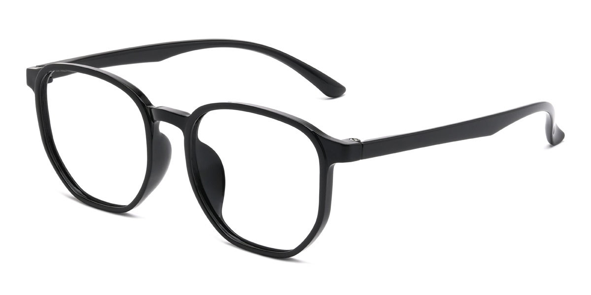 Black Miki Glasses - Square Glasses