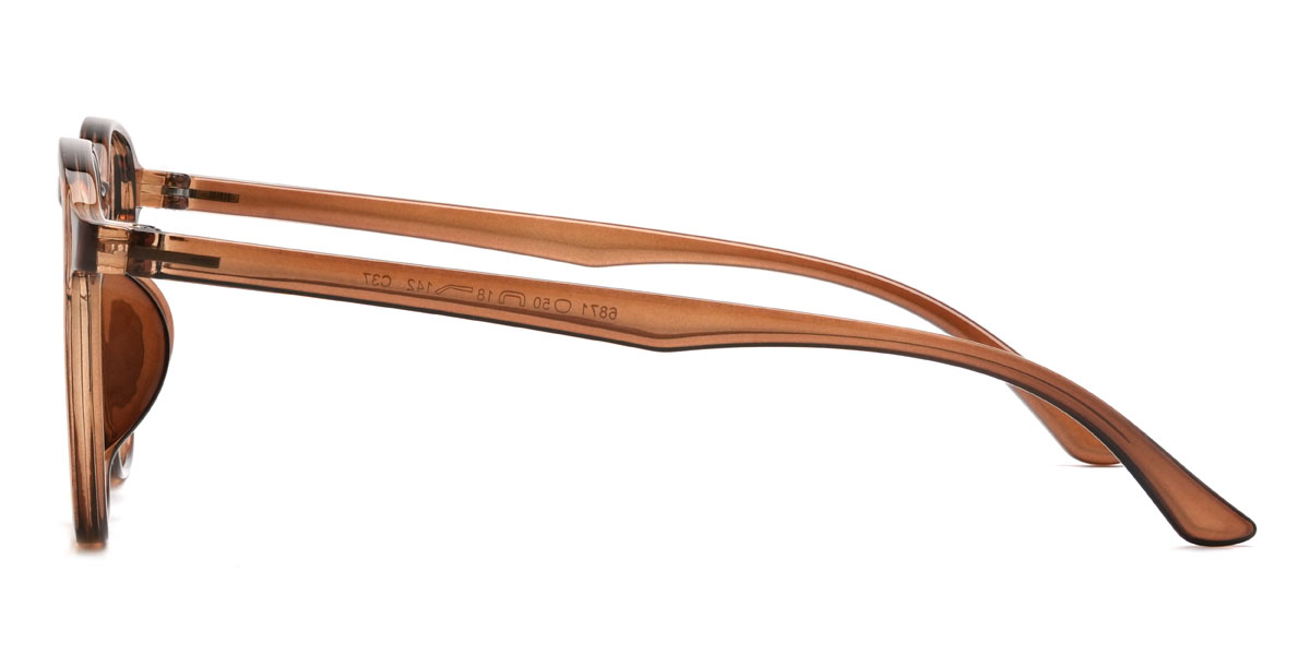 Brown Miki Glasses - Square Glasses